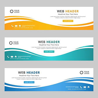 Encabezado web corporativo abstracto eps ai svg