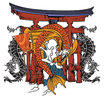Japanese emblem vector eps ai