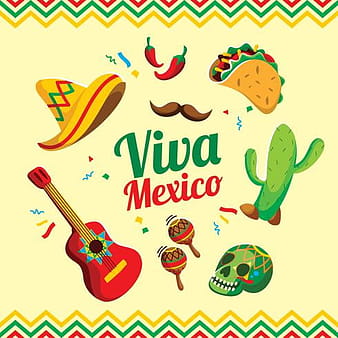 Viva Mexico ai svg vector