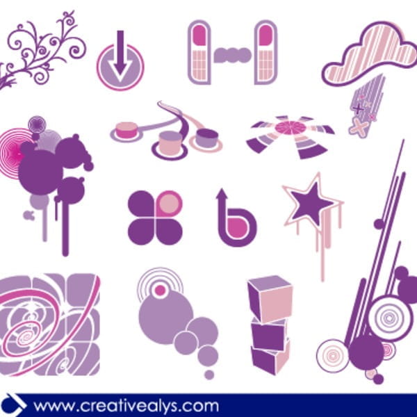 Creative Design Elements ai vector