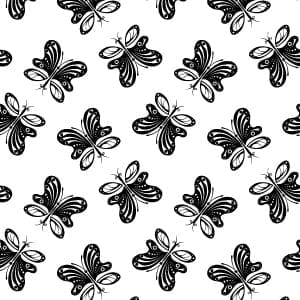 Butterfly Vector Pattern