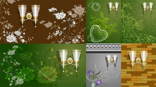 Wall pattern vector ai