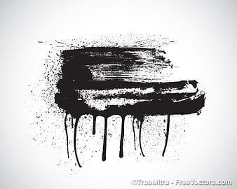 Grunge Brush Strokes Banner ai vector