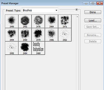 grunge photoshop brush pack abr vector
