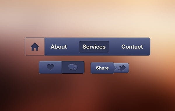 Button Bundle psd vector