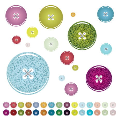 Button Vector eps