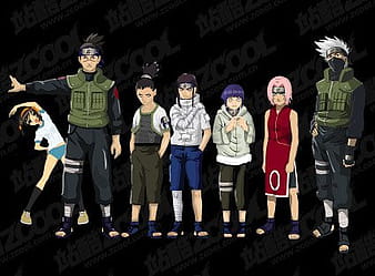 Naruto characters ai vector