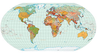 World Map with Countries Names Vector Free Download svg