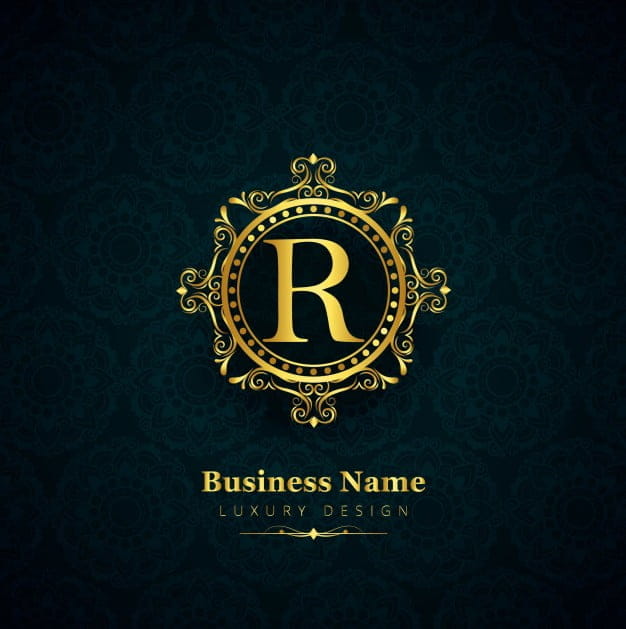 Luxury letter r logo eps vector | UIDownload