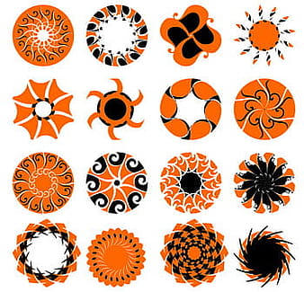 circular pattern eps vector