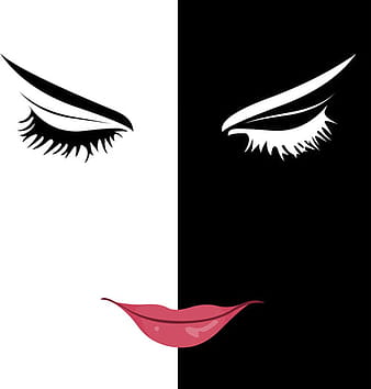 Beautiful girl face design vector set  eps