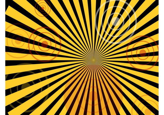 Background Rays ai vector