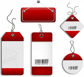 Cardboard Sales Tags ai eps vector