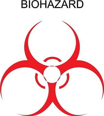 Biohazard logo ai eps vector
