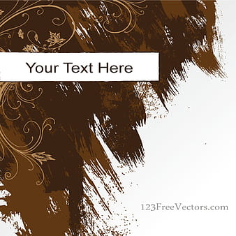 Vector Abstract Grunge Background Banner with Brush Strokes ai eps