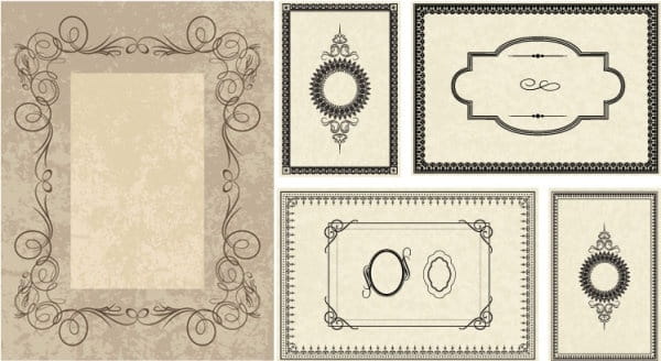 Simple frame vector eps