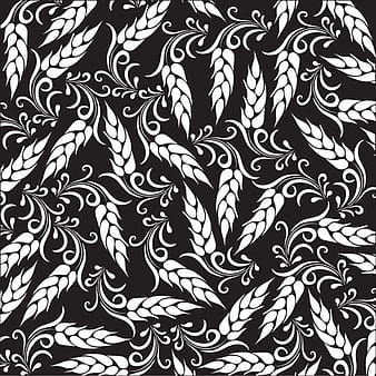 Set of Wheat patterns mix vector  eps