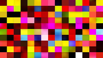 Abstract Colorful Square Mosaic Background ai eps vector