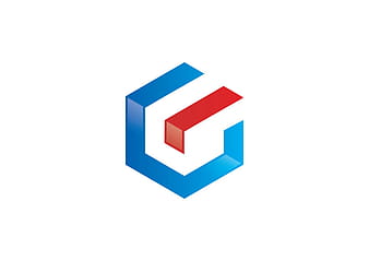 Polygon letter G geometry logo vector eps ai
