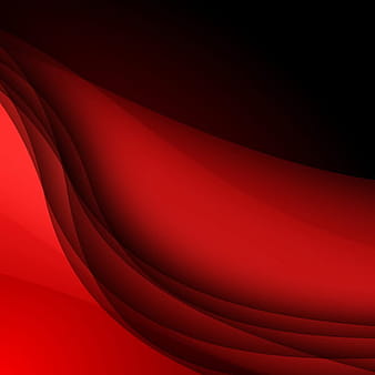 Fondo abstracto con líneas rojas onduladas vector  eps