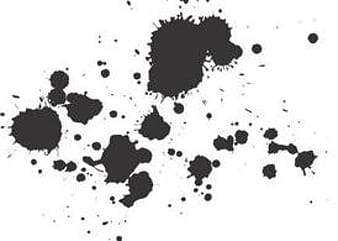Vector de salpicaduras de tinta 1 cdr