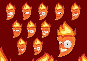 Habanero Cartoon Character Vector svg eps