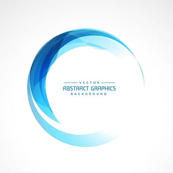 Abstract blue circle background eps vector