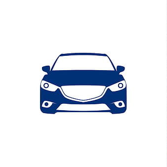 Vector de logo de coche azul eps ai
