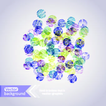 Drawing elements vector background eps
