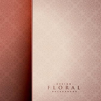 vintage floral background decoration eps vector