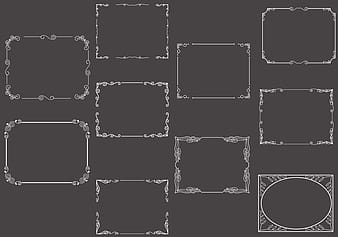 Free Silent Film Frames Vectors svg ai