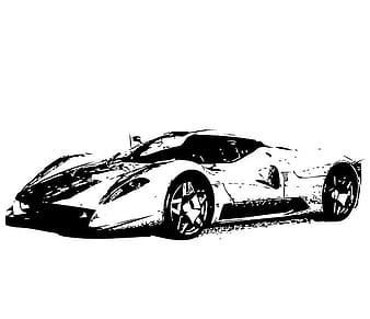 ferrari vector image eps