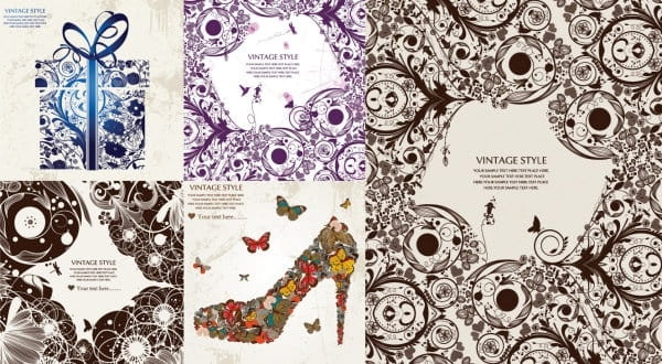Fine pattern vector eps