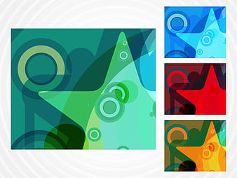Star Cards ai vector