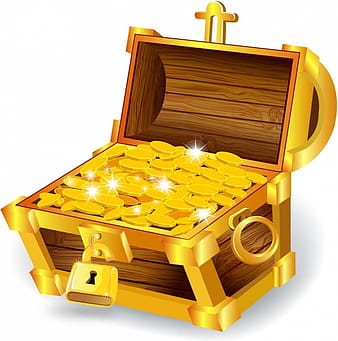Treasure chest eps ai vector