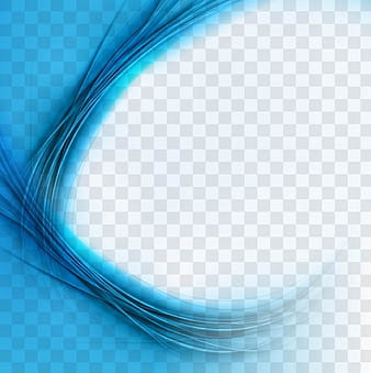 Modern blue wavy transparent background eps vector