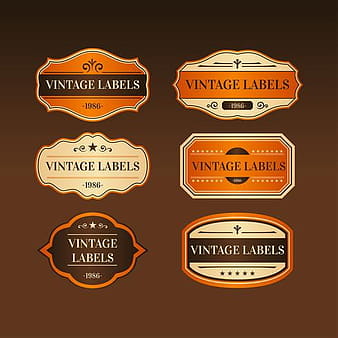 Vector de etiqueta vintage eps svg ai