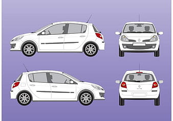 Renault Clio Vector eps ai