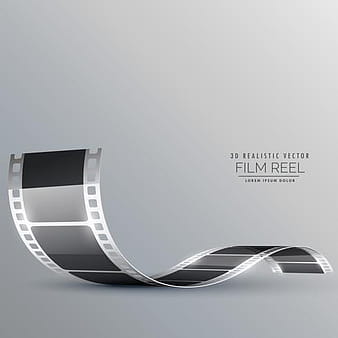 clean film strip vector background eps