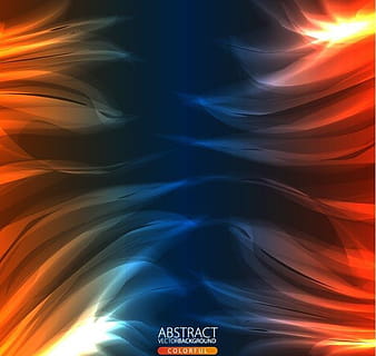 abstract flame background vector eps
