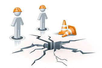 Under construction site eps vector