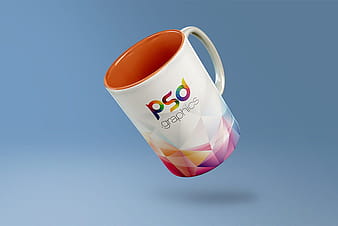 Coffee Mug Mockup Free PSD psd vector