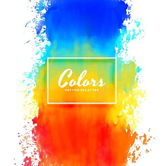 salpicadura colorida pintura acuarela tinta antecedentes eps