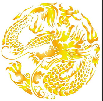 Traditional Chinese dragons cdr vector