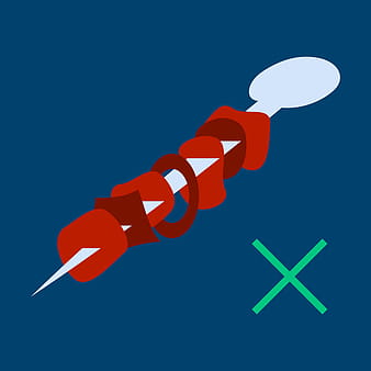 Flat cartoon of meat sauce grill and other vector ai eps