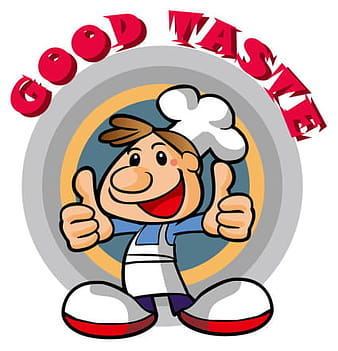 Cartoon chef logo vector material eps