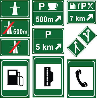 Different road signs design vector eps