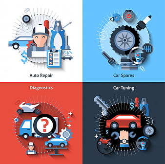 Juego de reparación de automóviles eps