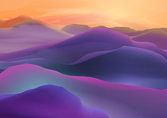 mountain sunrise landscape nature background vector  eps
