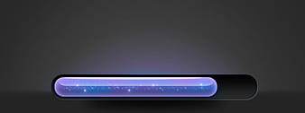 Glowing Loading Bar psd vector